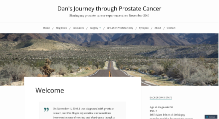 Dann´s Journey through Prostate Cancer - Cancer Epigenetics Society